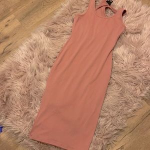 Salmon/mauve pink dress
